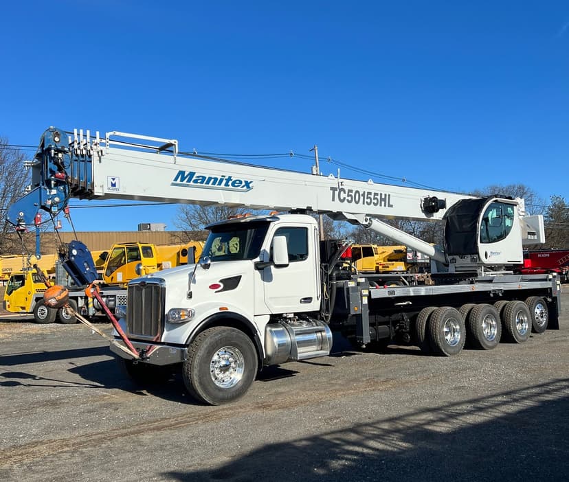 2023 Peterbilt 567 with Manitex 50155HL