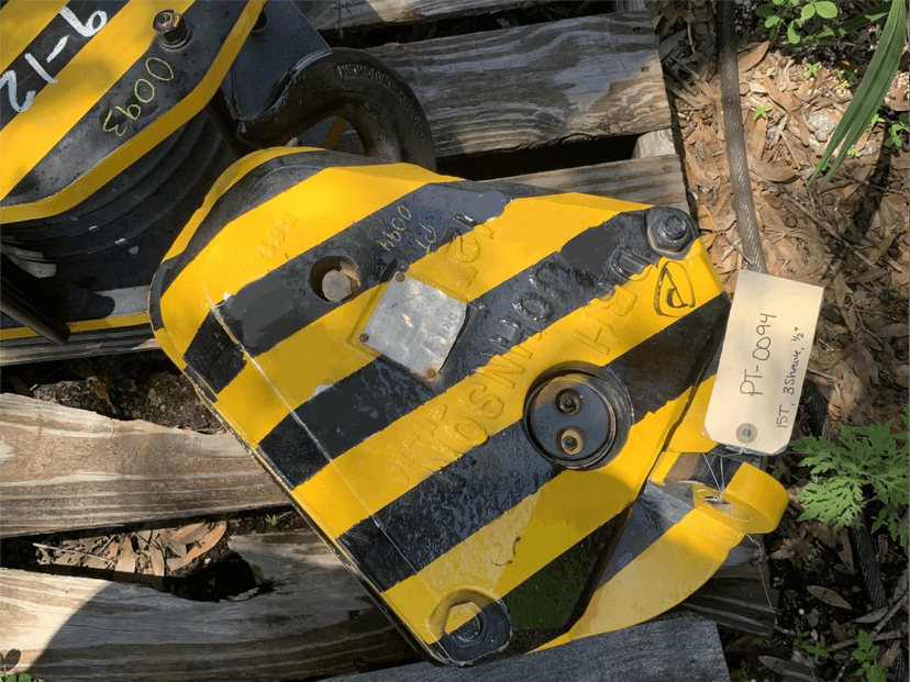 Johnson 15 Ton 3 Sheave 1/2"