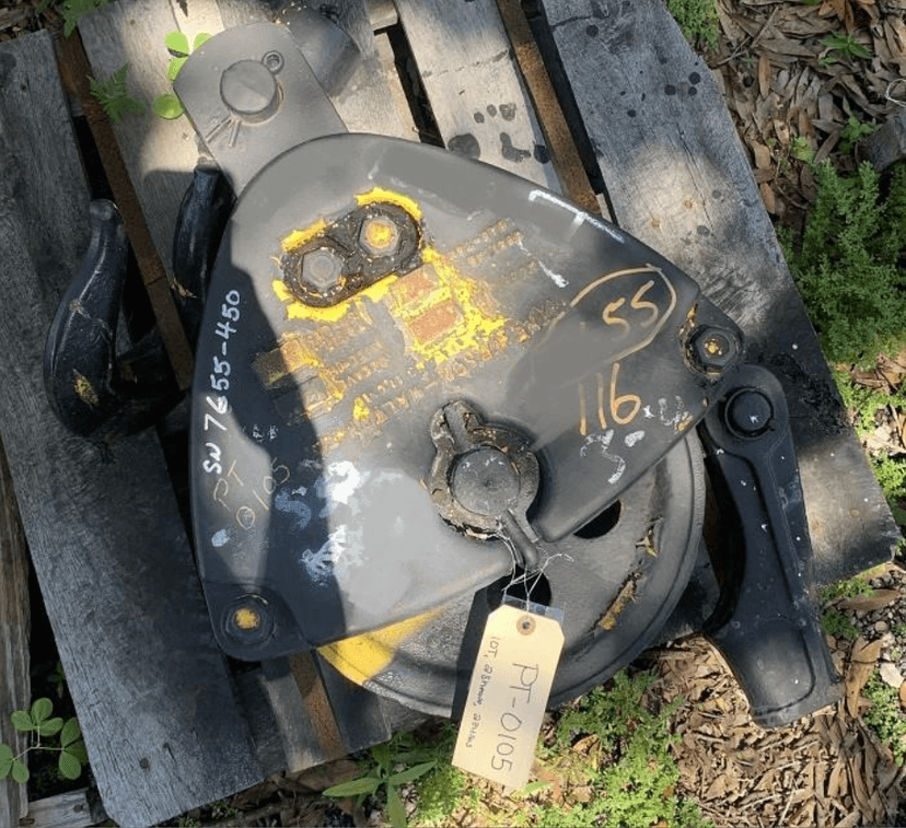 10 Ton, 2 Sheave Block, 234lbs Hook Block