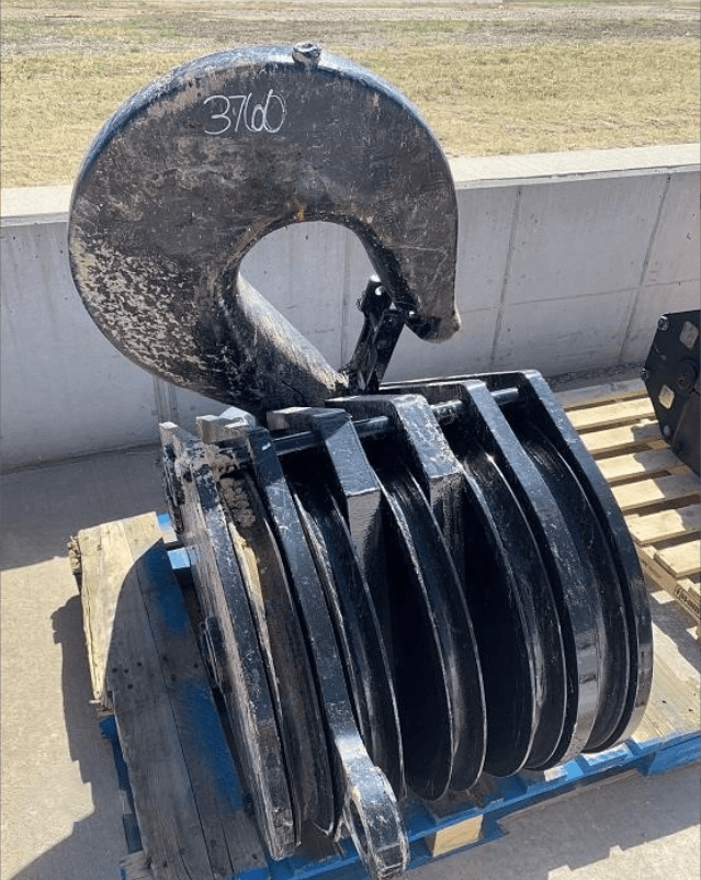 Terex 165 Ton, 5 Sheave, 1-1/8"